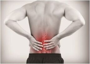 Way of relieving lower back pain